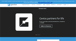 Desktop Screenshot of gextor.es