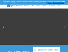 Tablet Screenshot of gextor.es